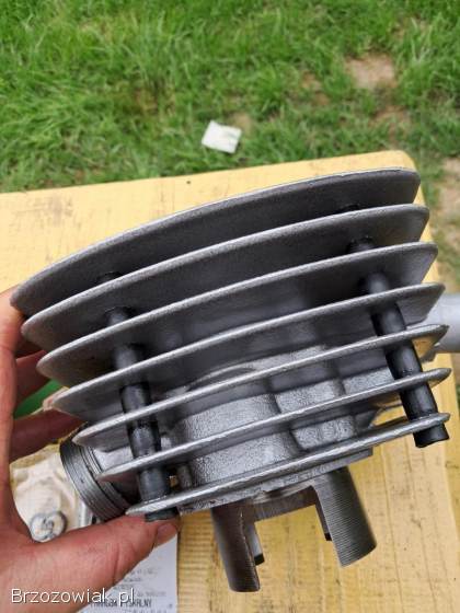 Wsk 125 cylinder po szlifie aluminiowy zmd zestaw tłok pierścienie sworzeń