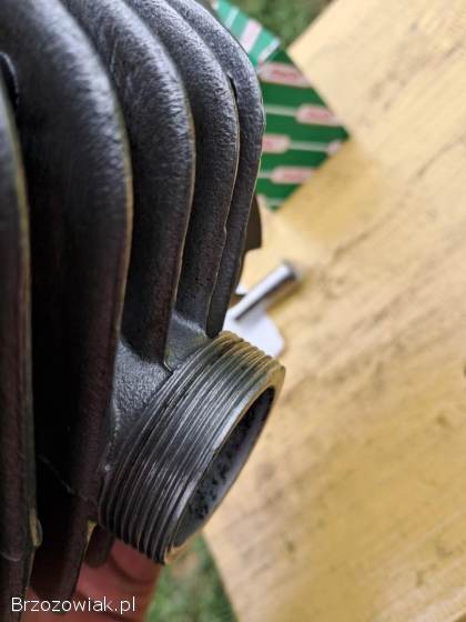 Wsk 125 cylinder po szlifie aluminiowy zmd zestaw tłok pierścienie sworzeń