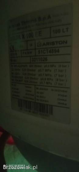 Bojler gazowy na ciepłą wodą