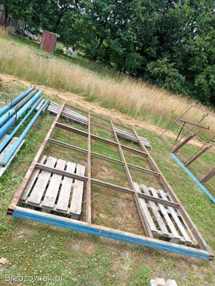 Konstrukcja Stalowa Masywna Reklama 5x2,  5 Dwustronna