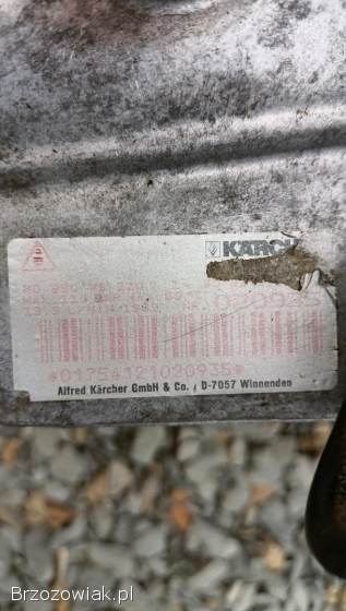 Myjka Karcher HD 850 Mosiężna Pompa Wąż