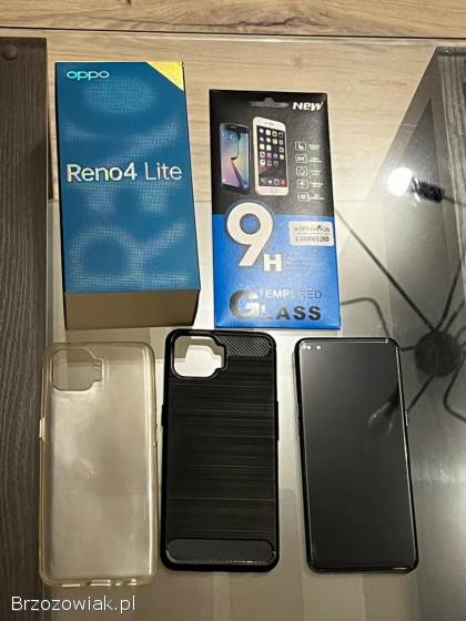 Oppo Reno 4 Lite Etui Szkło