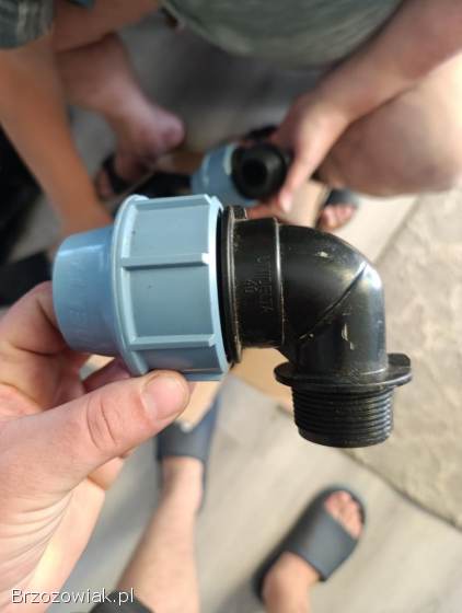 Złączki do rur do wody fi 40 różne rodzaje