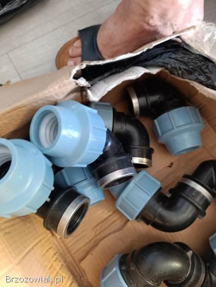 Złączki do rur do wody fi 40 różne rodzaje