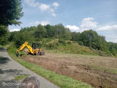 Działka budowlana 64 arowa w Niebocku cena za ar 4800