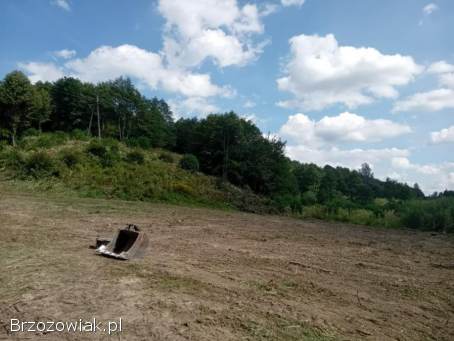 Działka budowlana 64 arowa w Niebocku cena za ar 4800