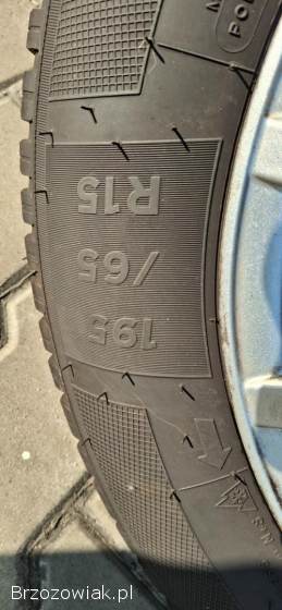 Komplet Alufelgi z oponami 195/65/15