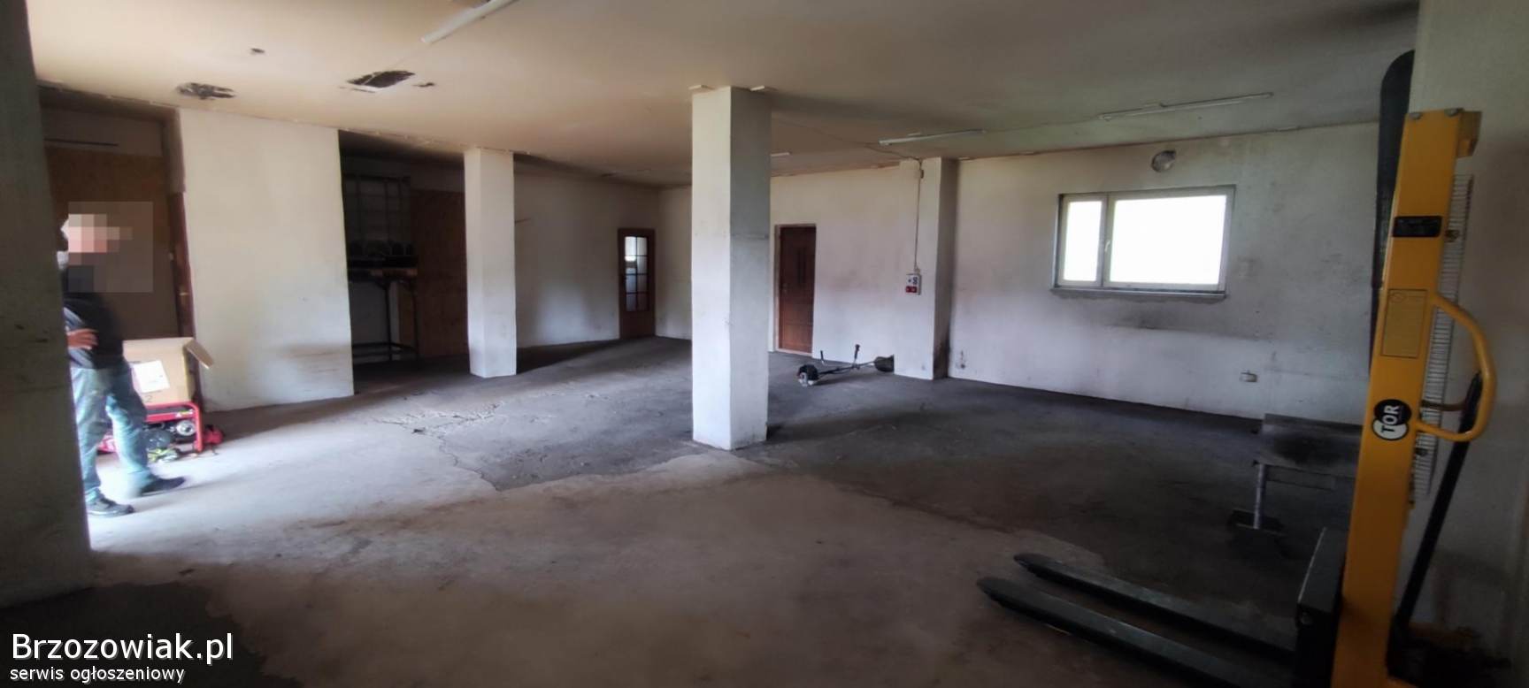 Budynek z wiatą / do wynajęcia