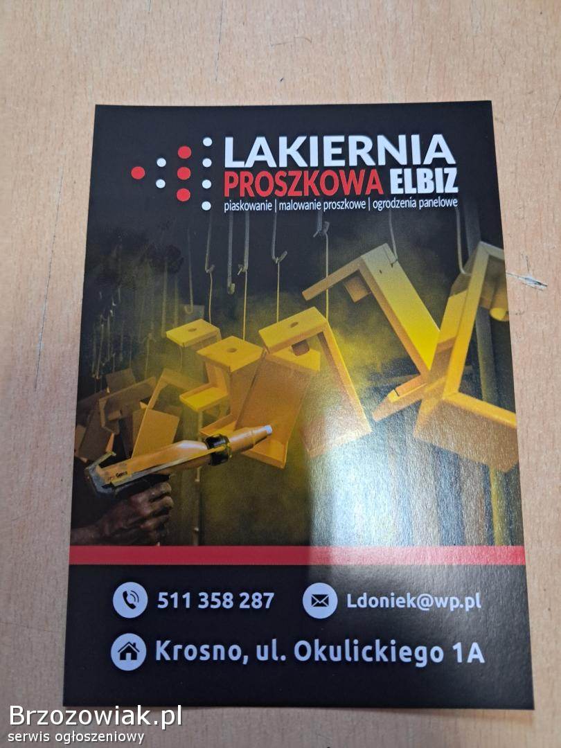 Usługowa Lakiernia Proszkowa,  Skład z Ogrodzeniami