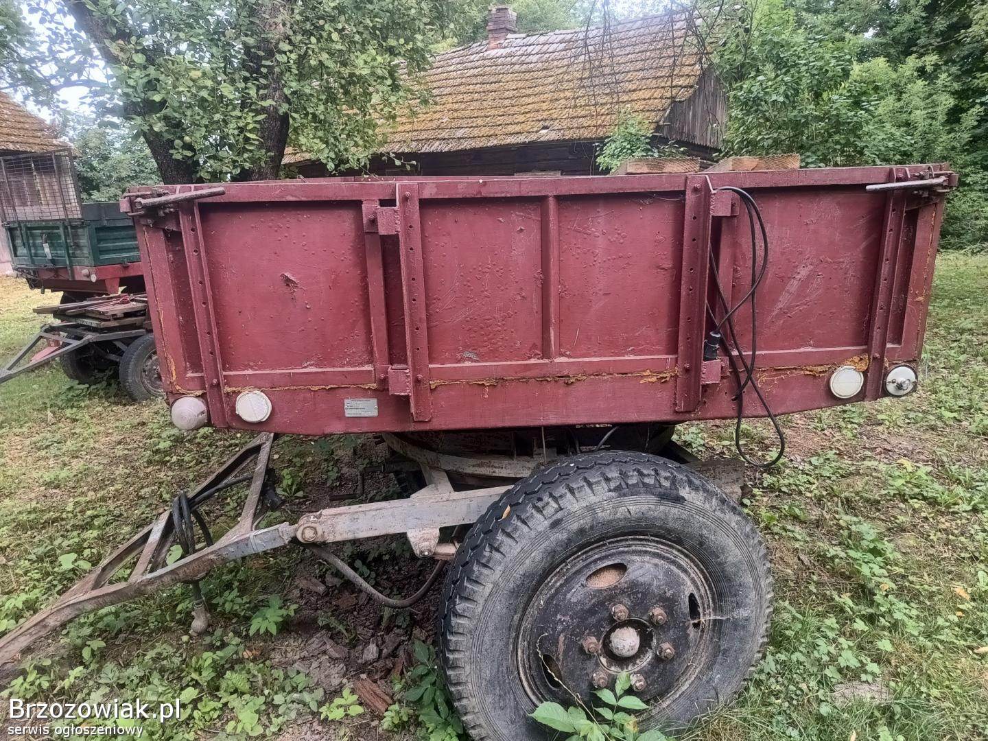 Sprzedam przyczepę rolnicza