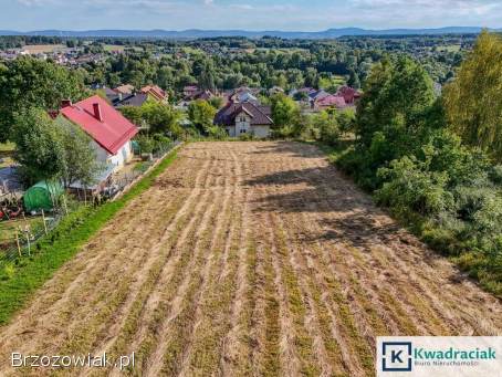 Krościenko Wyżne – widokowa działka budowlana 34ar