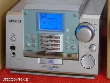 Wieża Samsung MM-B9 kolumny CD AUX radio RDS.  DOSTAWA