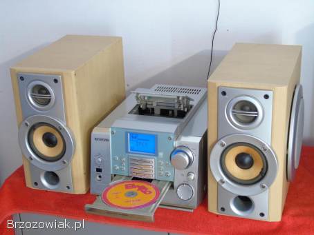 Wieża Samsung MM-B9 kolumny CD AUX radio RDS.  DOSTAWA