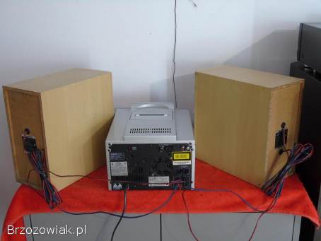 Wieża Samsung MM-B9 kolumny CD AUX radio RDS.  DOSTAWA