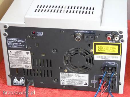 Wieża Samsung MM-B9 kolumny CD AUX radio RDS.  DOSTAWA