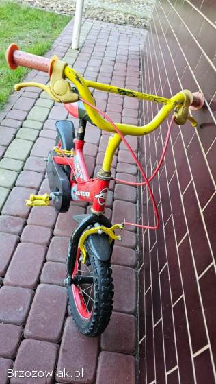Rowerek dziecięcy koła 12 cali + boczne kółka stan BDB -  Nowotaniec