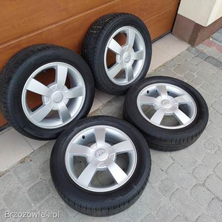 JAK NOWE Oryginalne Alufelgi KIA 15 4x100 Hyundai/Toyota