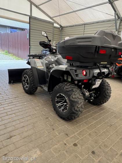 LINHAI 370 PRO MAX KUFER I PŁUG