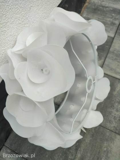 Abażur kwiaty duży