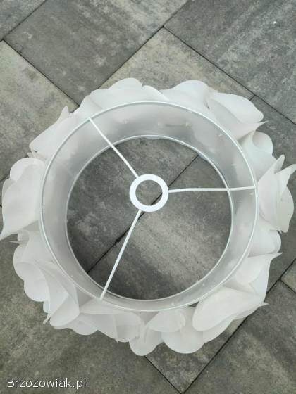 Abażur kwiaty duży