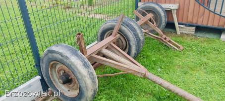 Wóz ciągnikowy konny oś do przyczepki felgi