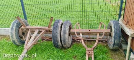 Wóz ciągnikowy konny oś do przyczepki felgi