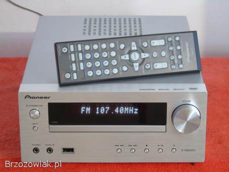 Amplituner Pioneer X-HM32 pil.  USB BT AUX.  DOSTAWA.