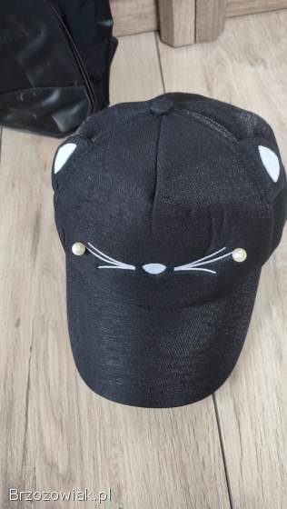 Nowy mały plecak +czapka dla dziewczynki