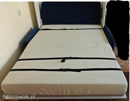 Półkotapczan BC-01 BED CONCEPT z sofą BC-18 140 Lenart Materac 140x200