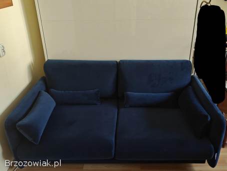 Półkotapczan BC-01 BED CONCEPT z sofą BC-18 140 Lenart Materac 140x200