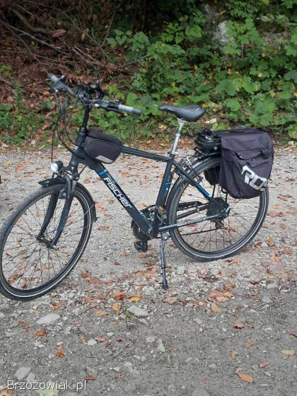 Dwa rowery elektryczne fischer