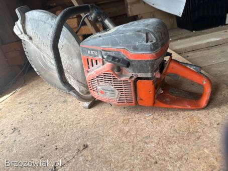Przecinarka spalinowa do betonu i stali Husqvarna K970