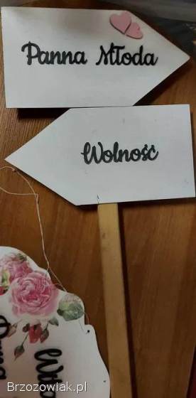 Dodatki ślubno-organizacyjne