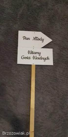 Dodatki ślubno-organizacyjne