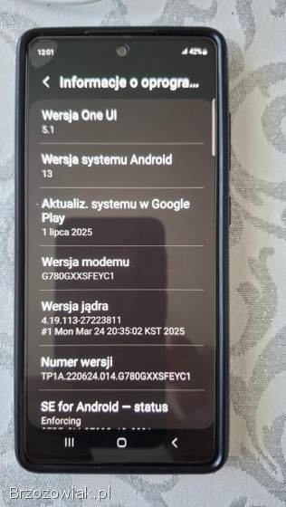 Sprzedam smartfon Samsung Galaxy S20FE