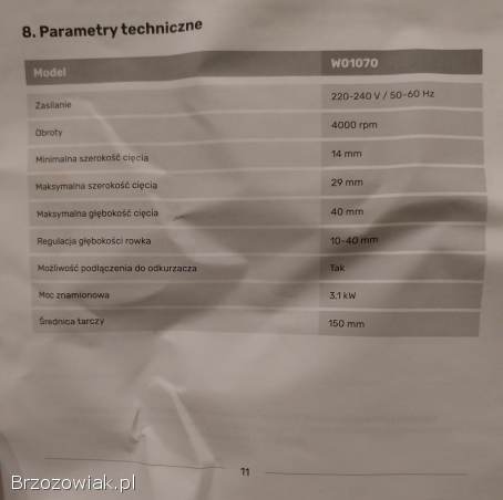 Sprzedam Bruzdownicę WUBER W01070