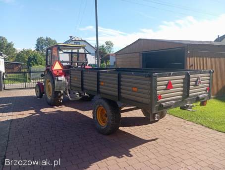 Traktor c360+ przyczepka