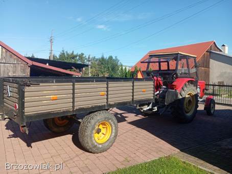 Traktor c360+ przyczepka