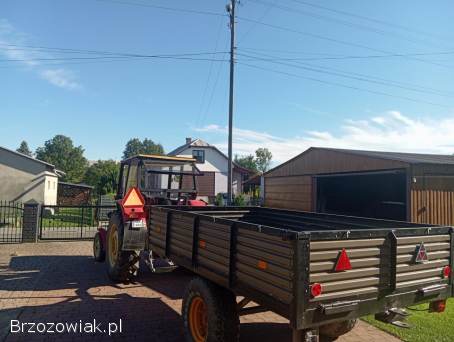 Traktor c360+ przyczepka