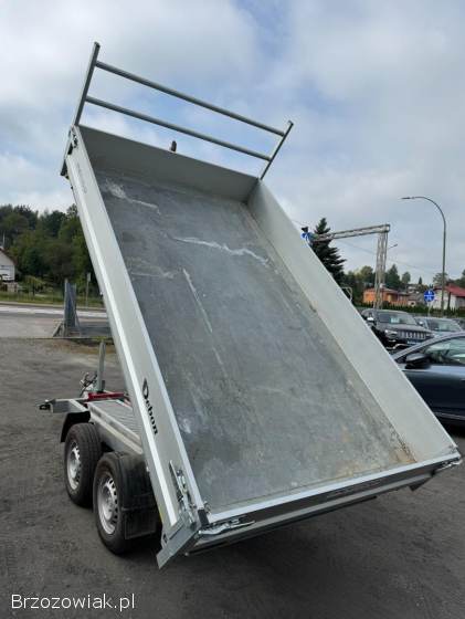 Przyczepa Wywrotka 3-strony CHEVAL LIBERTE,  2020r. ,  DMC:2600kg,  Najazdy,  Ocynk