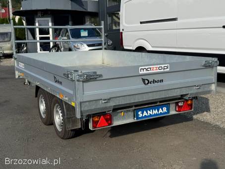 Przyczepa Wywrotka 3-strony CHEVAL LIBERTE,  2020r. ,  DMC:2600kg,  Najazdy,  Ocynk